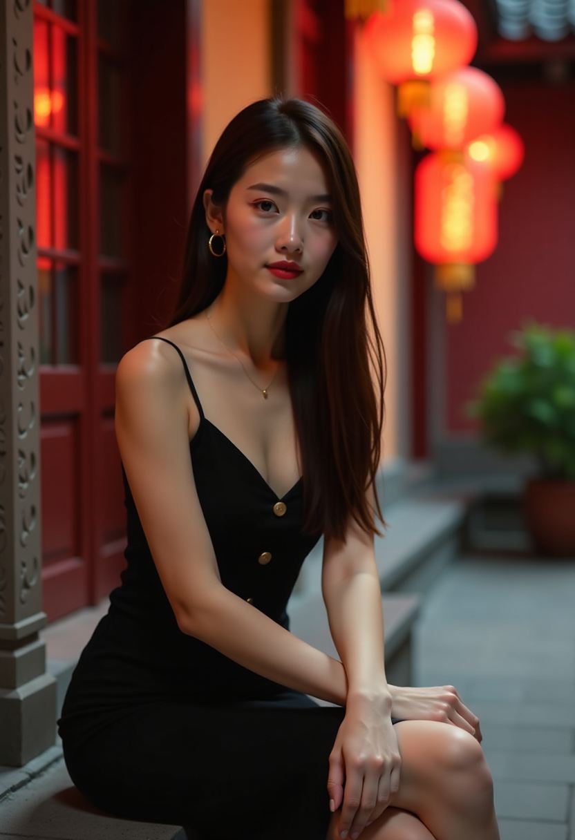 马甲线小姐